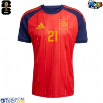 Moški Nogometni dresi Španija Mikel Oyarzabal #21 Domači SP 2026 Kratek Rokav